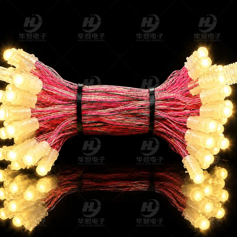 Warm White Color 9mm Pixel LED Modules Good Brightness New G